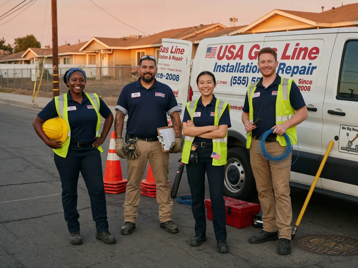 Gas Line Installation company in Buckingham, IA